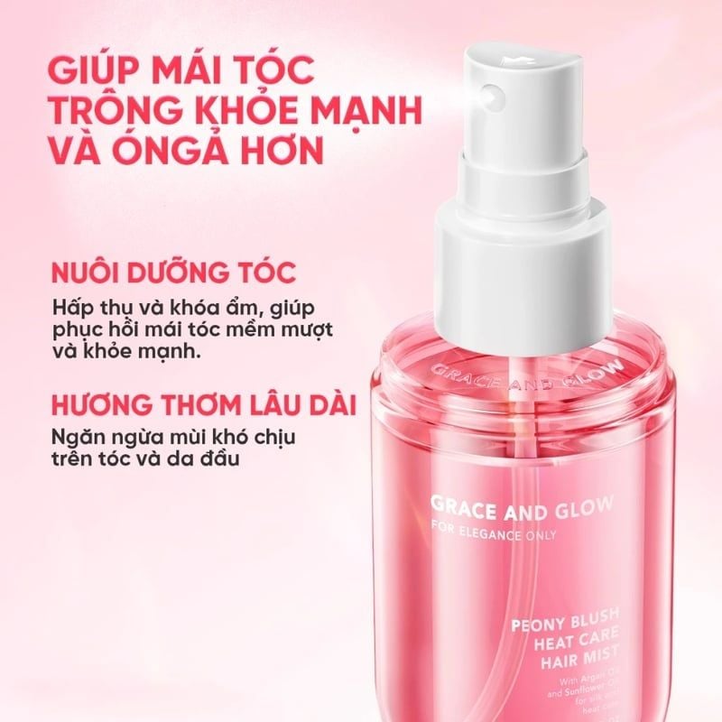 Xịt Dưỡng Tóc Hương Nước Hoa Grace And Glow Hair Mist 100ml
