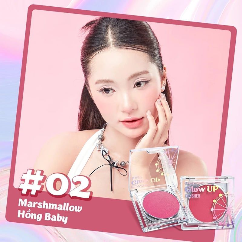 Má Hồng Dạng Kem Silkygirl Mềm Mịn Glow Up Blusher 4g