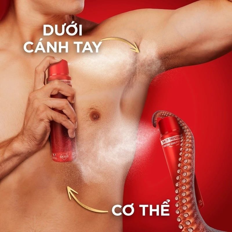 Xịt Thơm Khử Mùi Toàn Thân Old Spice Deodorant Body Spray 150ml