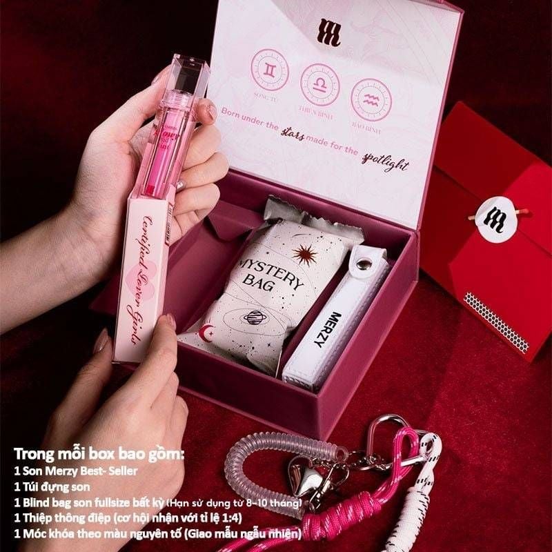 Túi Quà Thần Tài Và Hộp Quà Điều Ước Merzy Holiday’25 Bundle