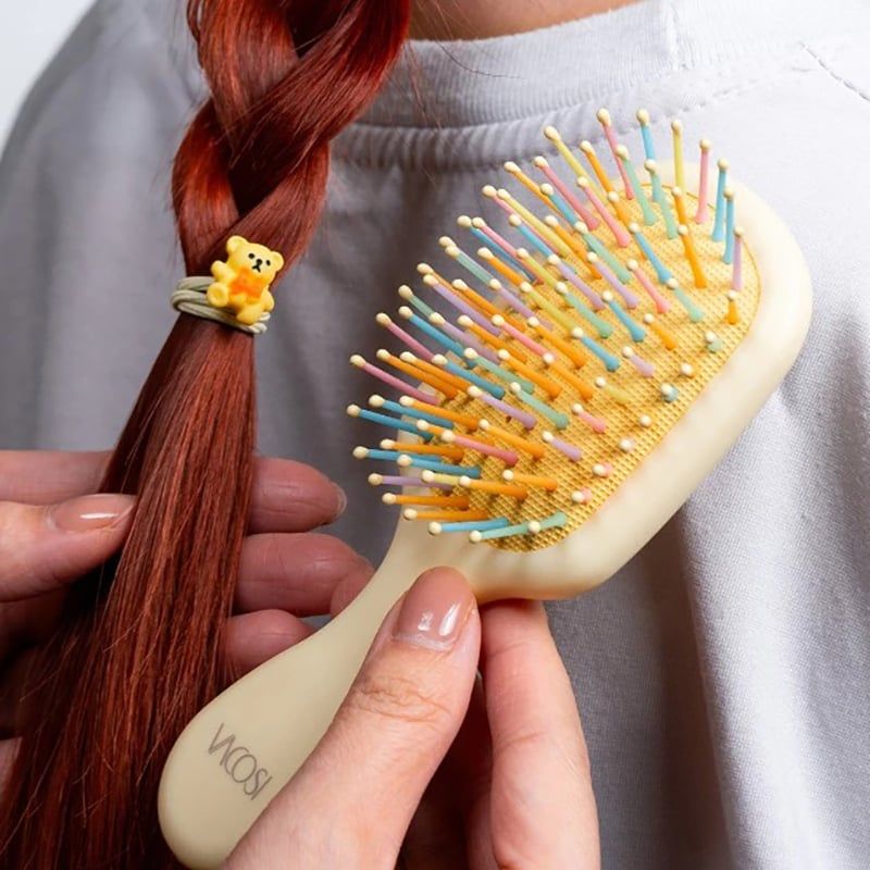 Lược Chải Gỡ Rối Vacosi Bỏ Túi, Kèm Thun Xinh Cột Tóc Pocket Comb Set