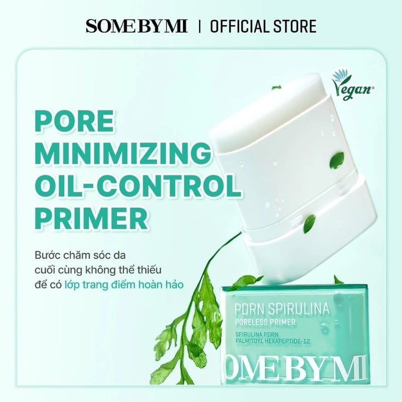 Kem Lót Some By Mi PDRN Spirulina Poreless Primer 10g