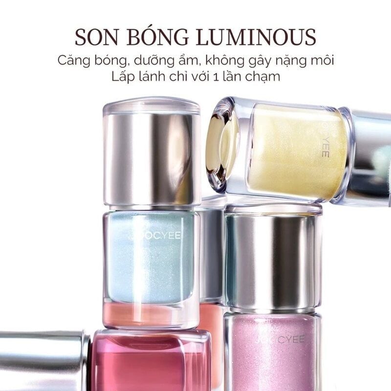 Son Bóng Joocyee Căng Mọng Dưỡng Ẩm Môi Luminous Lip Gloss 4.5g