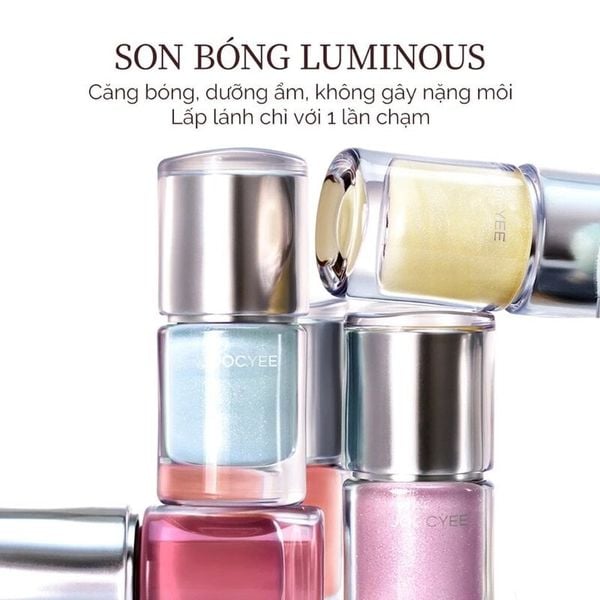  Son Bóng Joocyee Căng Mọng Dưỡng Ẩm Môi Luminous Lip Gloss 4.5g 