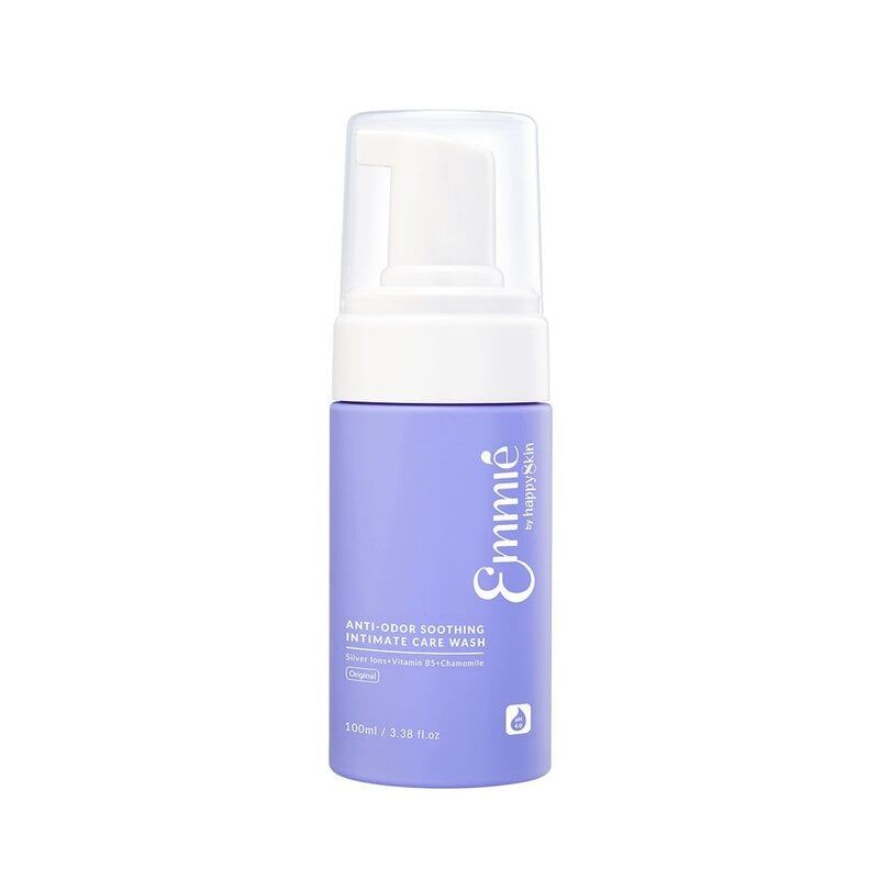 Dung Dịch Vệ Sinh Phụ Nữ Khử Mùi Emmié by Happyskin Anti - Odor Soothing Intimate Care Wash Original 100ml (Che tên sản phẩm khi giao hàng)