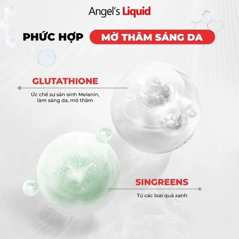 Sữa Tắm Angel's Liquid Hỗ Trợ Giảm Mụn, Dịu Ẩm Làn Da Glutathione Plus Bha Exfoliating Body Wash 250g