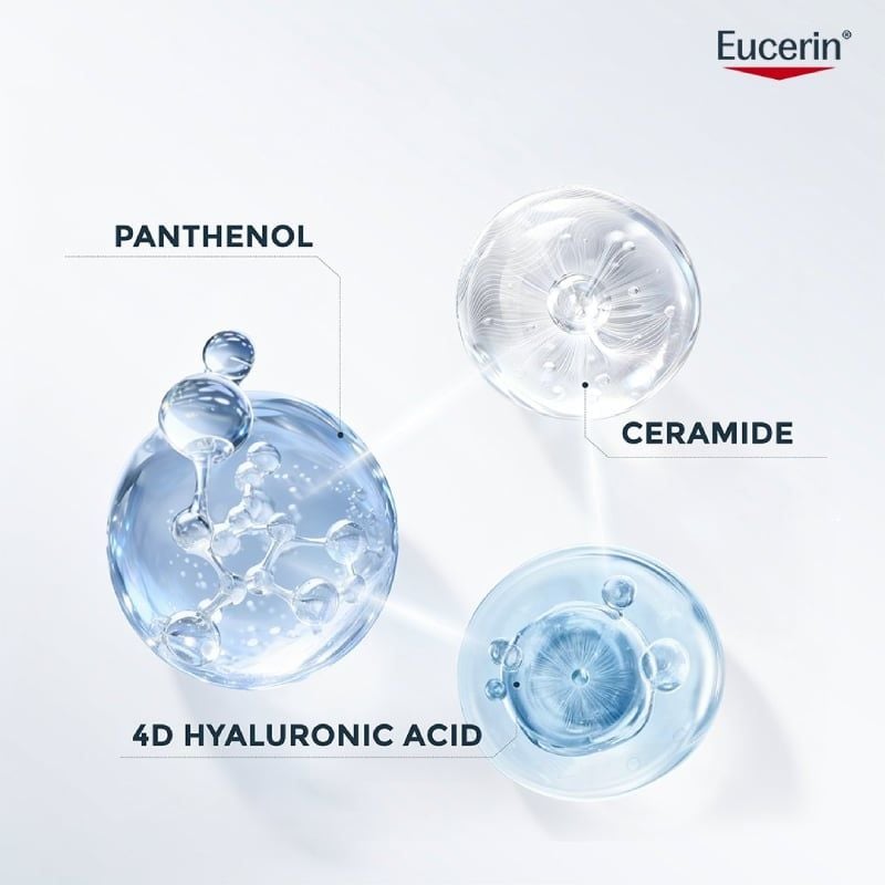 Sữa Rửa Mặt Eucerin Dịu Nhẹ Cho Da Nhạy Cảm Sensitive Skin Dermorepair Solution Amino Cleansing Foam