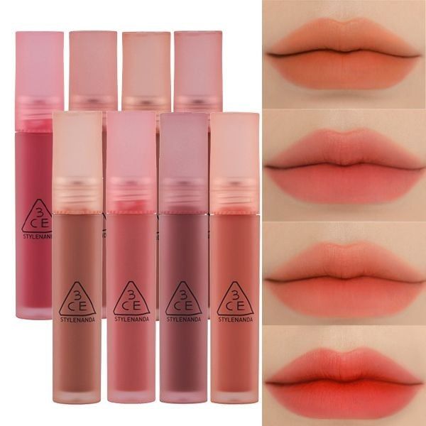 (TEST) Son Kem Lì 3CE Mịn Mượt Nhẹ Môi Blur Water Tint 4.6g