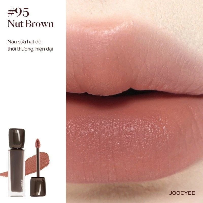Son Kem Lì Nhẹ Môi Joocyee Matte Veil Lip Cream 4.1g