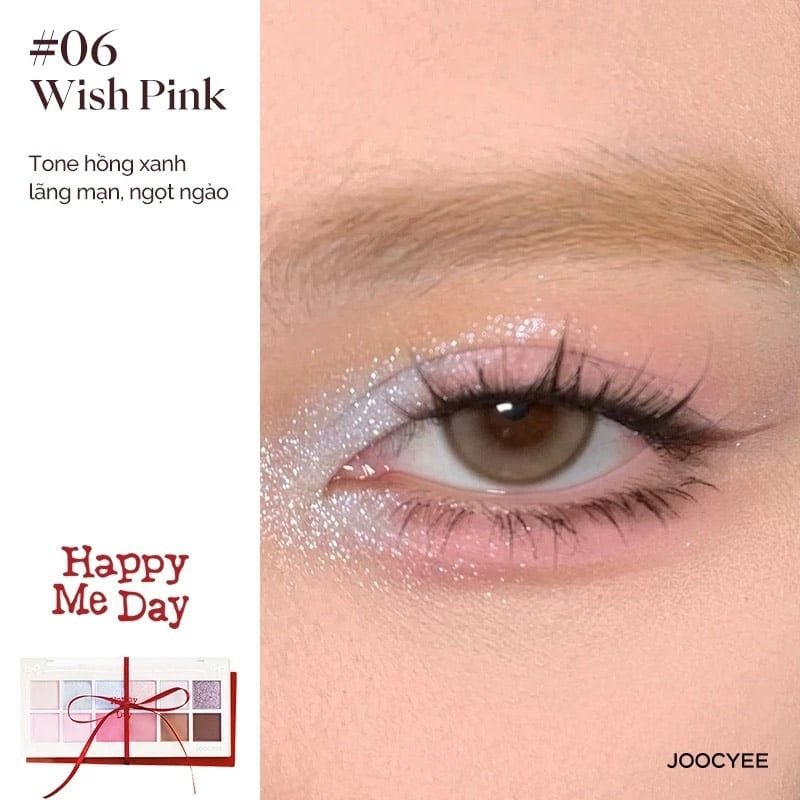 Bảng Phấn Mắt 12 Ô Joocyee 12 Shades Eyeshadow Palette 14g