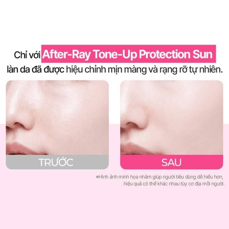 Kem Chống Nắng CNP Kiềm Dầu, Nâng Tông Laboratory After-Ray Tone-Up Protection Sun SPF 42 PA+++ 50ml