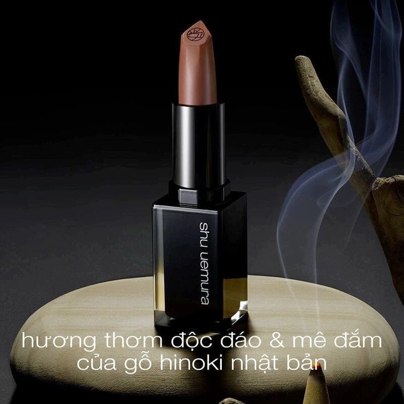 Son Thỏi Mịn Lì Lâu Trôi Shu Uemura Kinu Rouge Matte Lipstick 3.3g #KM RD 176
