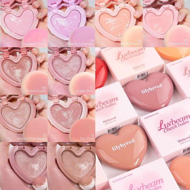 Má Hồng Dạng Kem Lilybyred Luv Beam Cheek Balm 3.5g