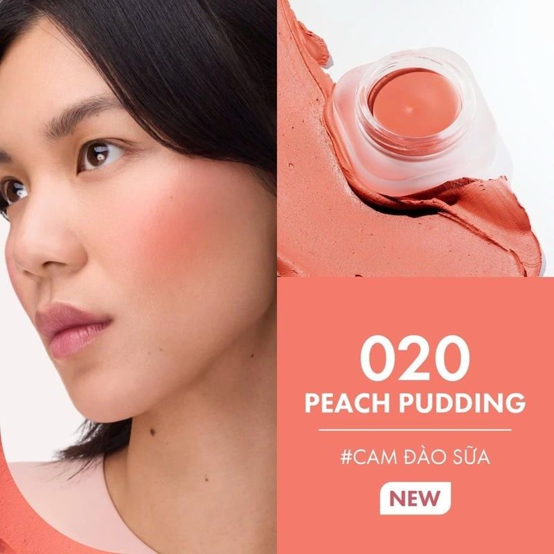 Má Hồng Kem Catrice Velvet Pudding Blurring Blush 5g
