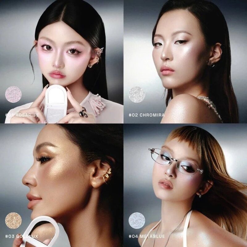 Phấn Bắt Sáng Trendy Beauty Chromarise Holo Highlighter 3.5g