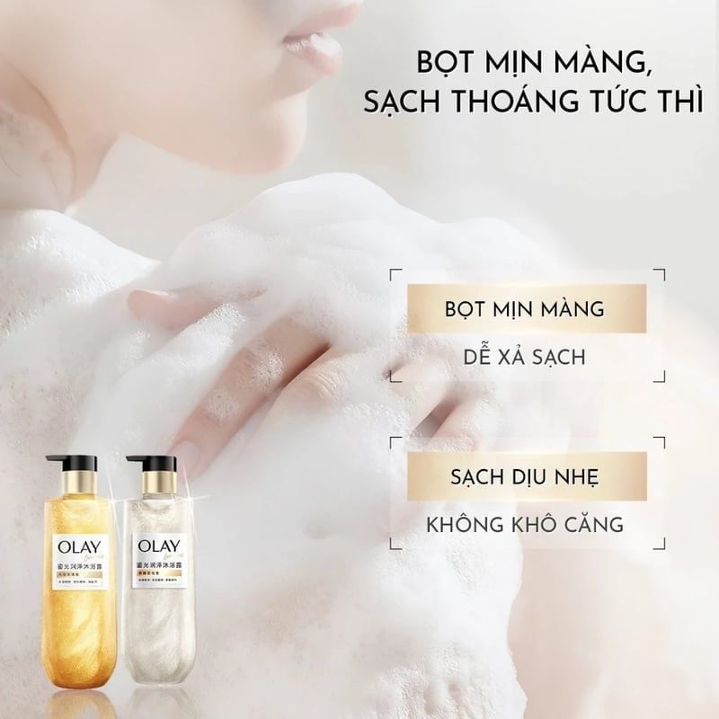 Sữa Tắm Olay Sáng Da Hương Nước Hoa Cao Cấp Luminous Body Wash 350g