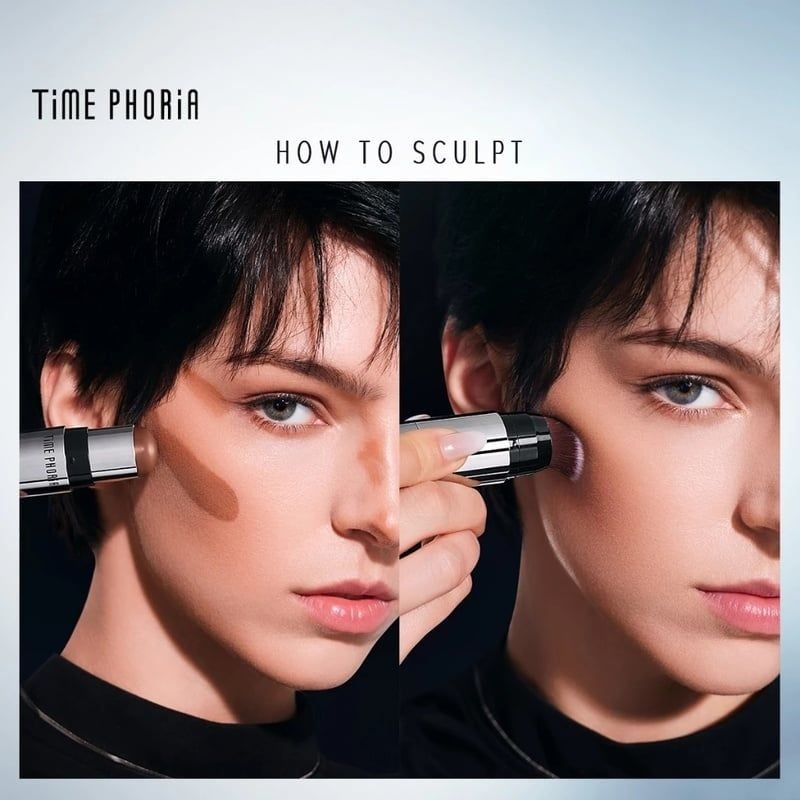 Bút Tạo Khối 2 Trong 1 Time Phoria Eclipse Spark 2 in 1 Face Contour 7g