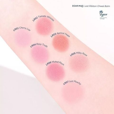 [SALE] Má Hồng Dạng Kem Dearmay Thuần Chay Lost Ribbon Cheek Balm 4g