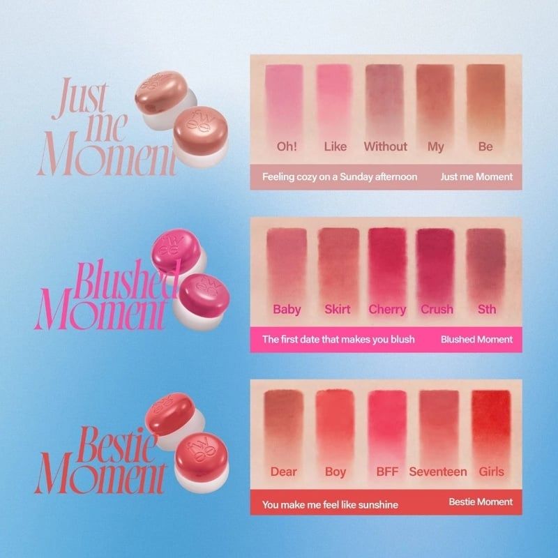 Son Bùn Kiêm Má Hồng Fwee Lip & Cheek Blurry Pudding Pot 5g