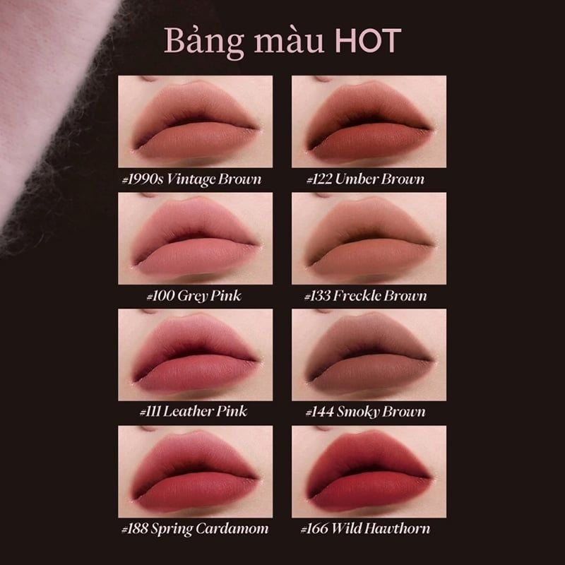 Son Lì Dạng Thỏi Mịn Mượt Lâu Trôi Joocyee Velvet Rouge 3g