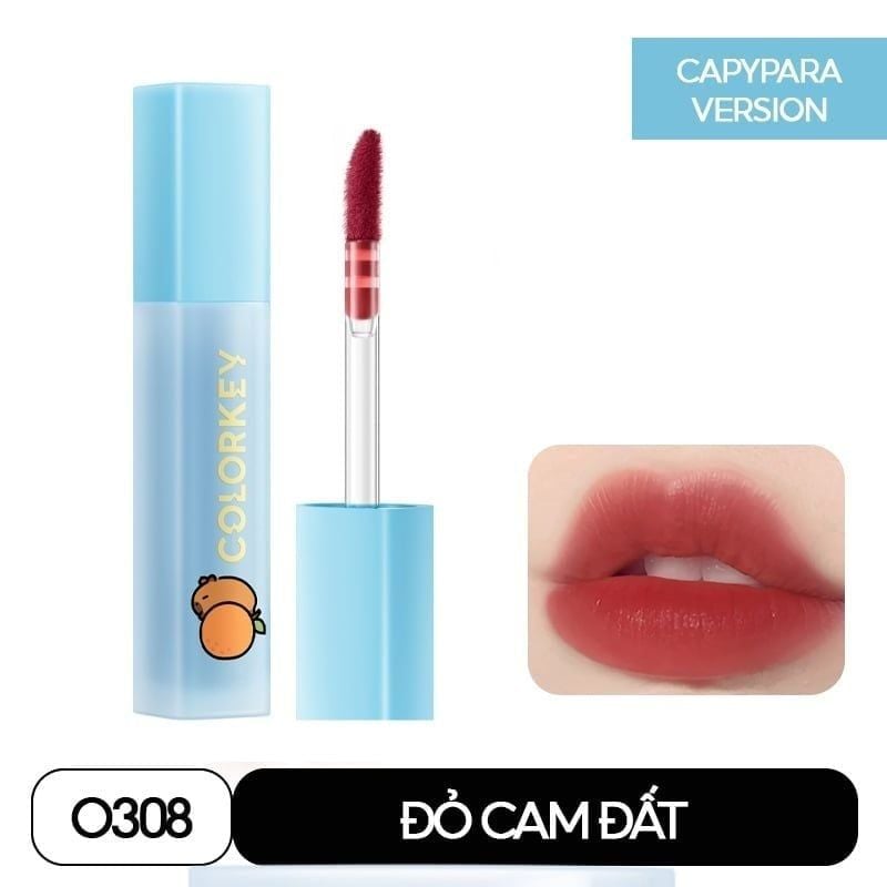 [New] Son Kem Lì Colorkey Siêu Mịn Môi Soft Matte Water Tint 2.5g