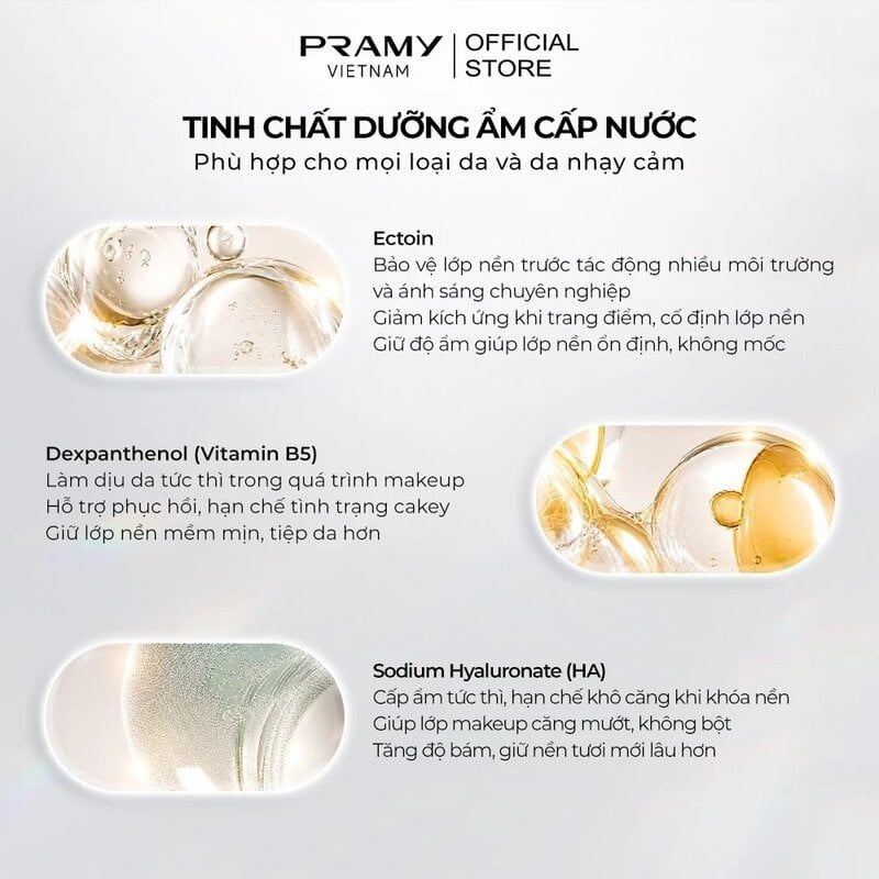 Xịt Khóa Nền Pramy Cố Định Trang Điểm Dưỡng Ẩm Makeup Artist Setting Spray 100ml