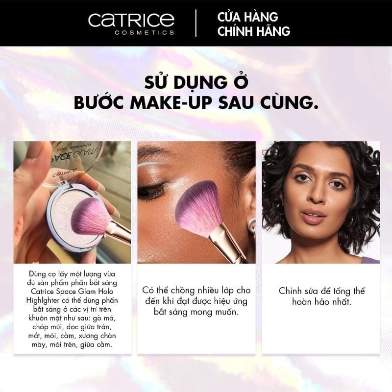 Phấn Nhũ Bắt Sáng Catrice Diamond Haze Highlighter 010 Gimme Glitter 6g
