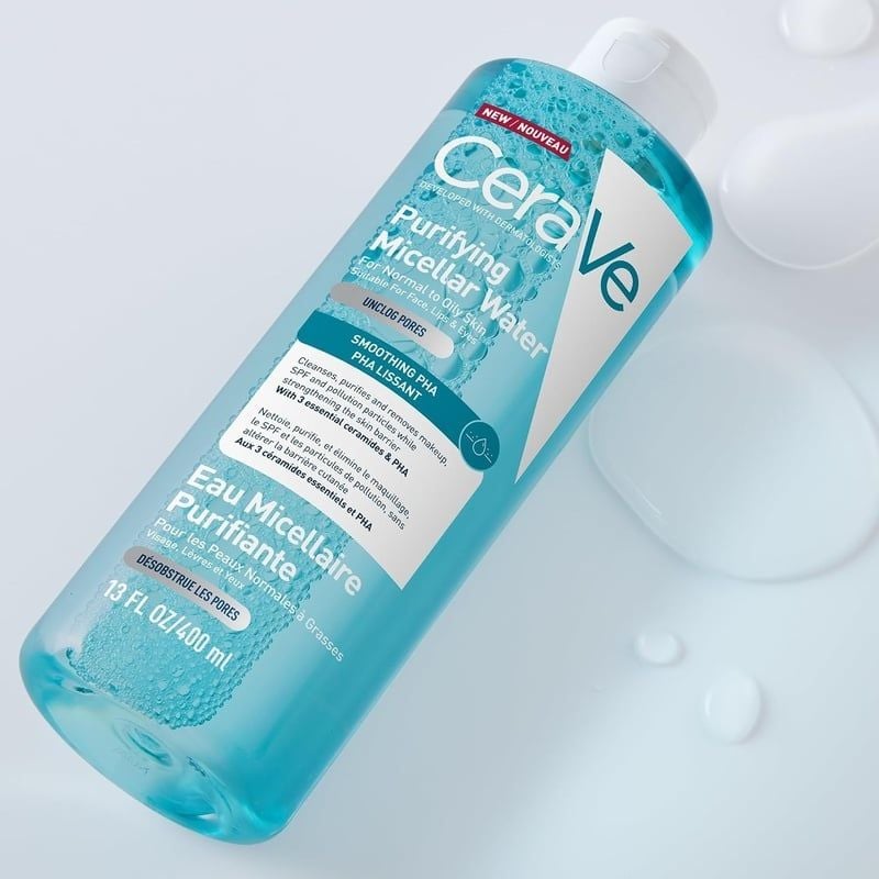 Nước Tẩy Trang Cerave Sạch Sâu Dịu Nhẹ Cho Da Dầu Developed With Dermatologists Purifying Micellar Water 400ml