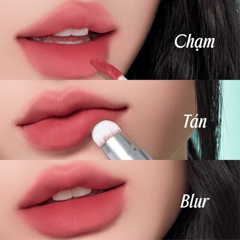 Son Bùn Lemonade Ẩm Mờ Mịn Lâu Trôi Perfect Couple Blurry Stain Lip Cream 3,5g