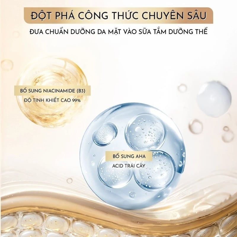 Sữa Tắm Olay Dưỡng Sáng Da Hương Hoa Dành Dành Radiance Body Wash 500g