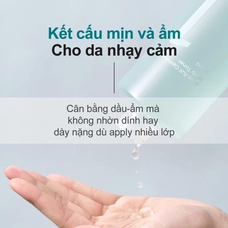 Nước Hoa Hồng Làm Dịu Da numbuzin No.1 Pure-Full Calming Herb Toner 300ml