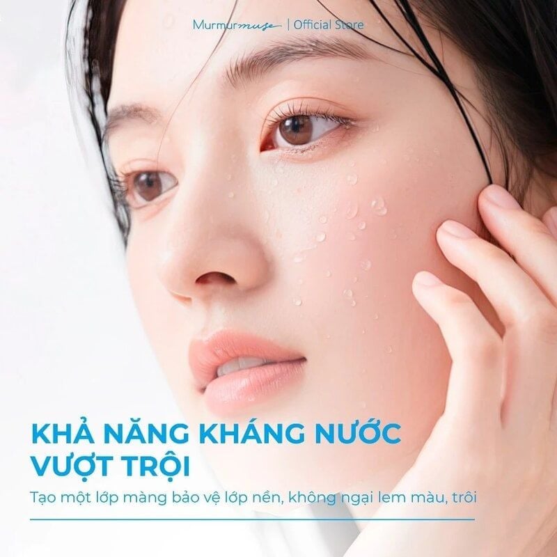 Phấn Phủ Nén Murmurmuse Mỏng Nhẹ, Che Phủ Tốt, Kiềm Dầu Light and Transparent Pressed Powder 8g