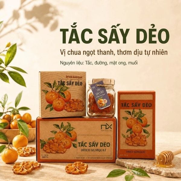  Hộp Tắc Sấy Dẻo Nam Xanh JSC 140g 