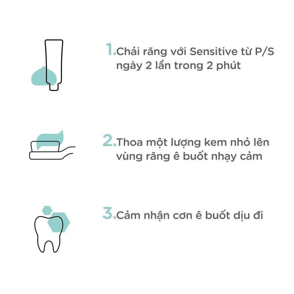 Kem Đánh Răng Hỗ Trợ Giảm Ê Buốt P/S Sensitive Mineral Expert - Original 100g