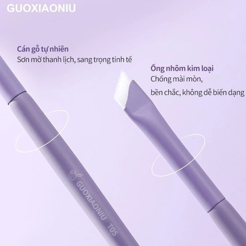 Cọ Kẻ Mắt Guoxiaoniu Bunny Eyeliner Brush - T05