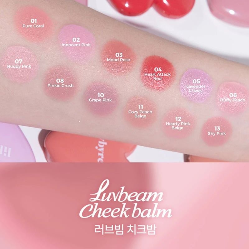 Má Hồng Dạng Kem Lilybyred Luv Beam Cheek Balm 3.5g