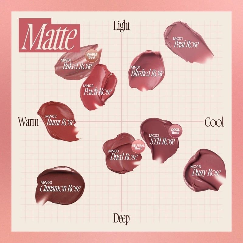 Son Tint Bền Màu fwee Rose Obsession Stay-Fit Tint