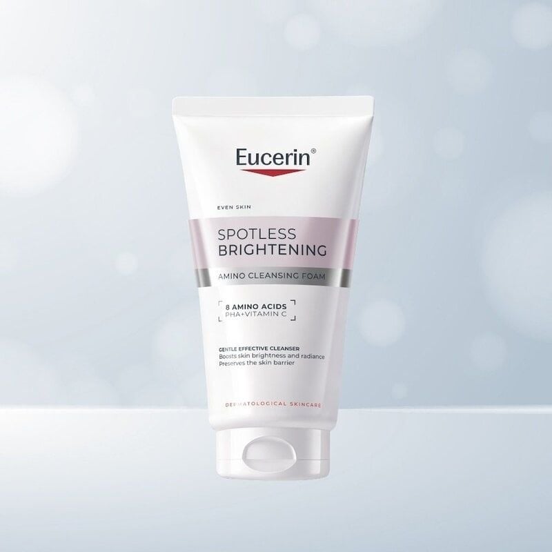 Sữa Rửa Mặt Eucerin Hỗ Trợ Làm Sáng Da Spotless Brightening Amino Cleansing Foam