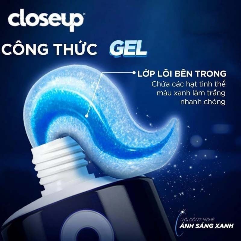 Kem Đánh Răng Closeup Hỗ Trợ Trắng Bật Tông White Now 100g