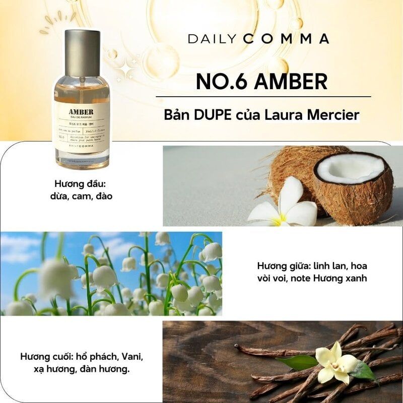Nước Hoa Daily Comma Most Eau De Parfum 30ml