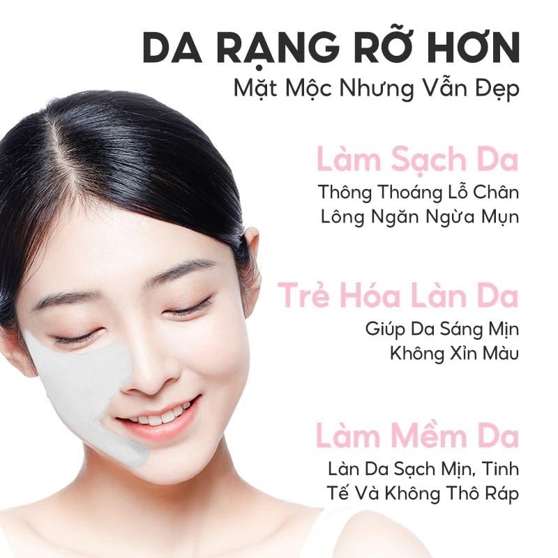 Mặt Nạ Bùn Khoáng Colorkey Làm Sạch Sâu Luminous Lotus Brightening Cleansing Clay Mask 60g