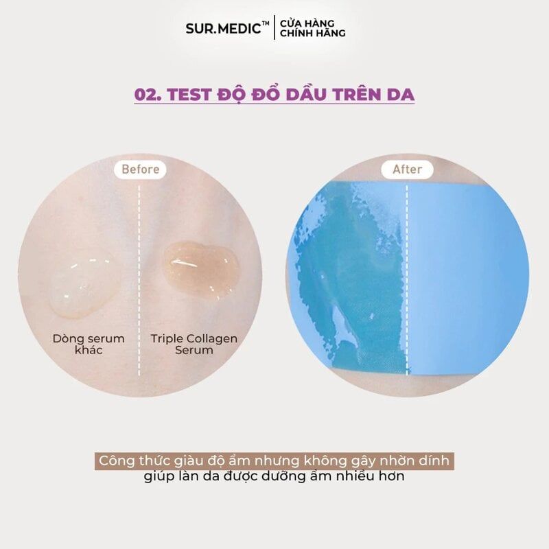Serum Sur.Medic+ Hỗ Trợ Phục Hồi Da Super Peptide 100™ Triple Collagen Lifting Serum 50ml