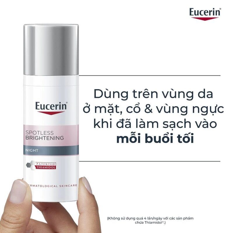 Kem Dưỡng Eucerin Ban Đêm Hỗ Trợ Giảm Thâm Nám & Làm Sáng Da Eucerin Even Skin Spotless Brightening Night 50ml