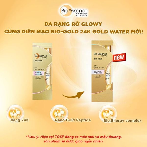  Nước Dưỡng Bio-essence Ngừa Lão Hóa Tinh Chất Vàng Bio-Gold Gold Water 150ml 