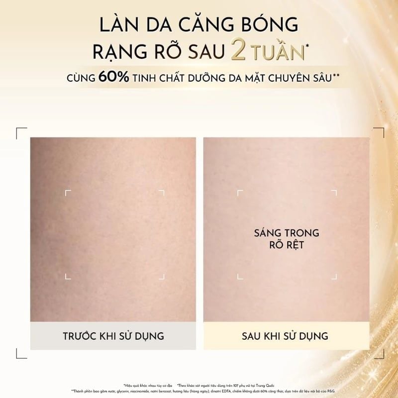 Sữa Tắm Olay Dưỡng Sáng Da Hương Hoa Dành Dành Radiance Body Wash 500g