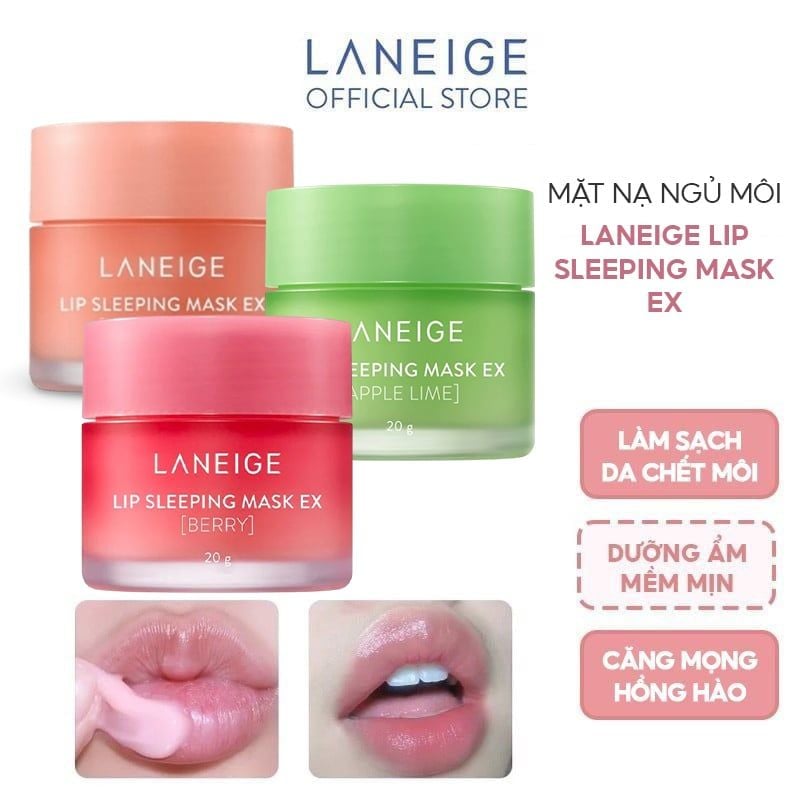 Mặt Nạ Ngủ Cho Môi Laneige Lip Sleeping Mask