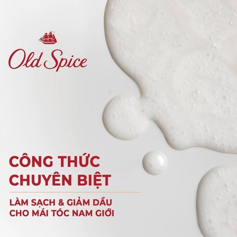 Dầu Gội Xả 2in 1 Old Spice 2In1 Shampoo & Conditioner 650ml