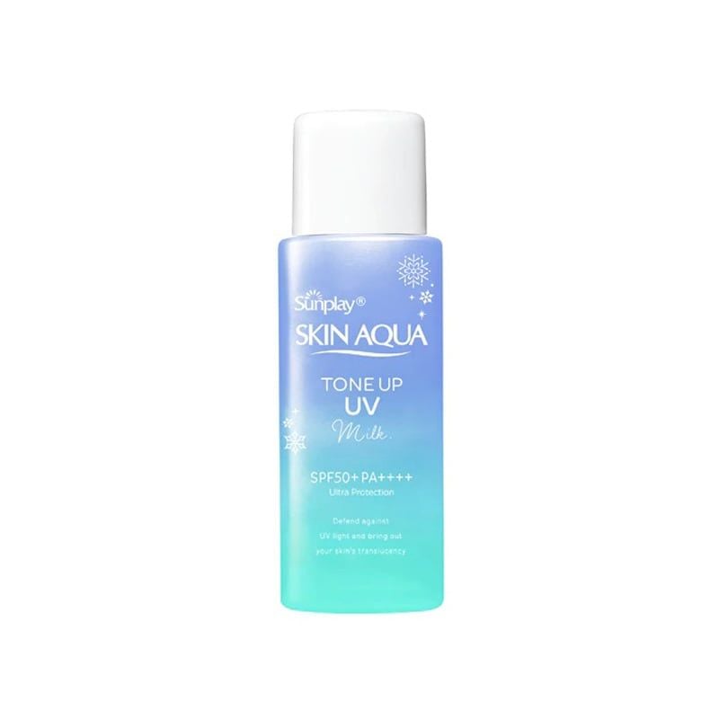Sữa Chống Nắng Sunplay Nâng Tông, Kiềm Dầu Skin Aqua Tone Up Uv Milk Blue SPF50+ PA++++ 50g