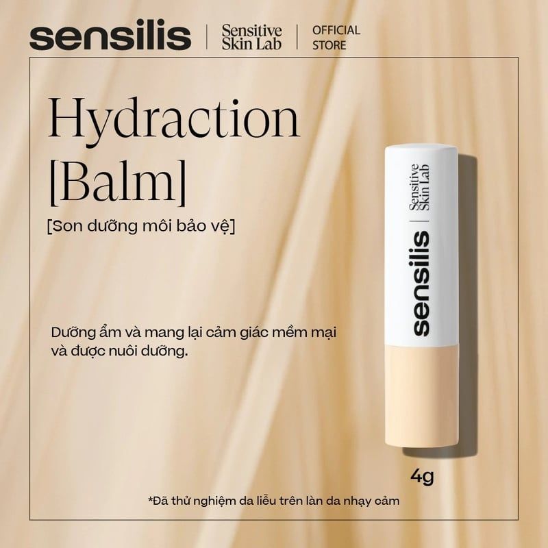 Son Dưỡng Môi Sensilis Hydraction [Balm] 4g