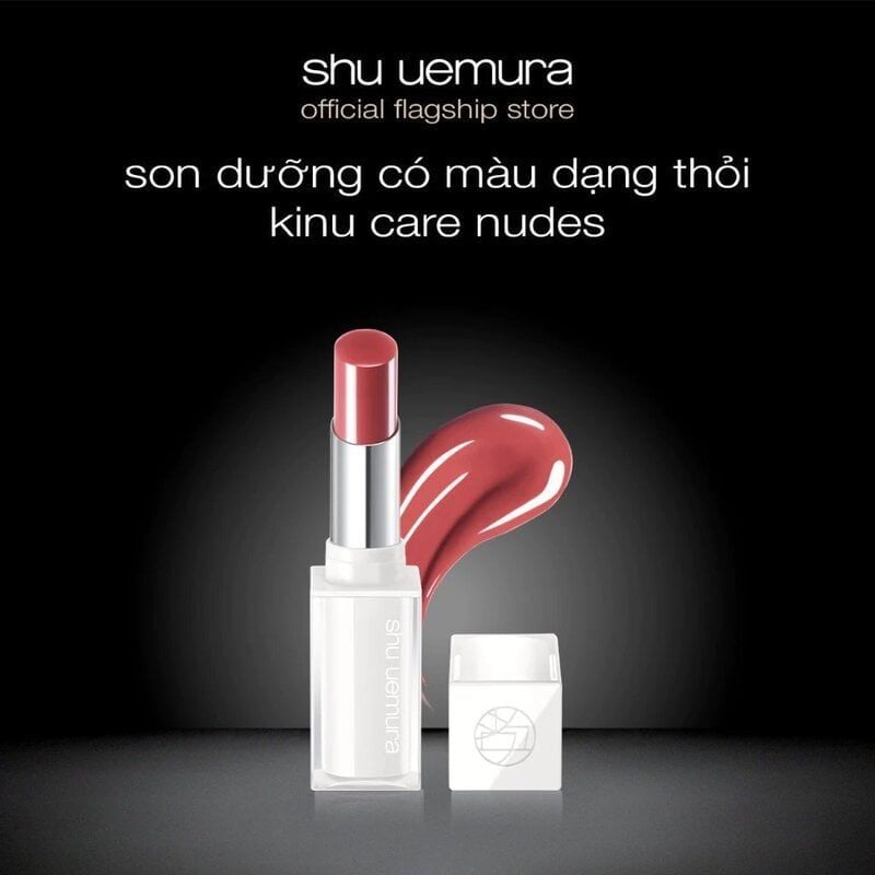 Son Dưỡng Có Màu Dạng Thỏi Shu Uemura Kinu Care Nudes Lipstick 2.8g